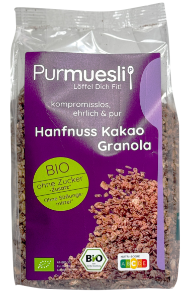 Bio Hanfnuss Kakao Granola 400g