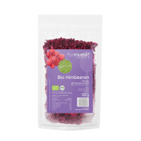 Bio Himbeeren gefriergetrocknet 100g (Fruchtstücke)